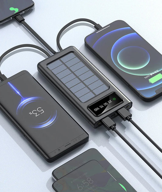 Universal Solar Power Bank For iPhone And Android Phones