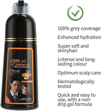 Herbal Black Hair Colouring Shampoo