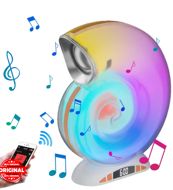 New Digital Conch Music Bluetooth Table Lamp