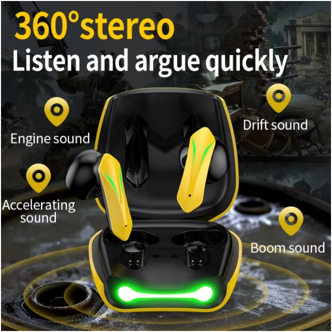 Wireless Bluetooth Earbuds Gaming Earphone